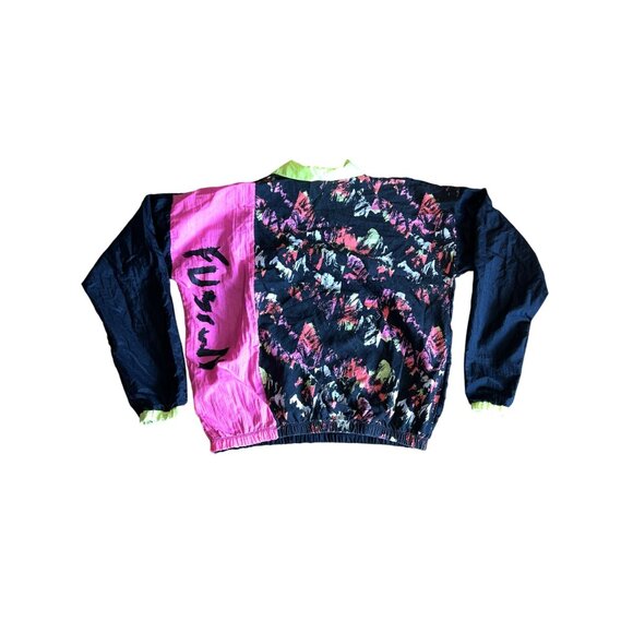 Vintage Fusion Sport 80s Windbreaker size XL - Picture 2 of 3